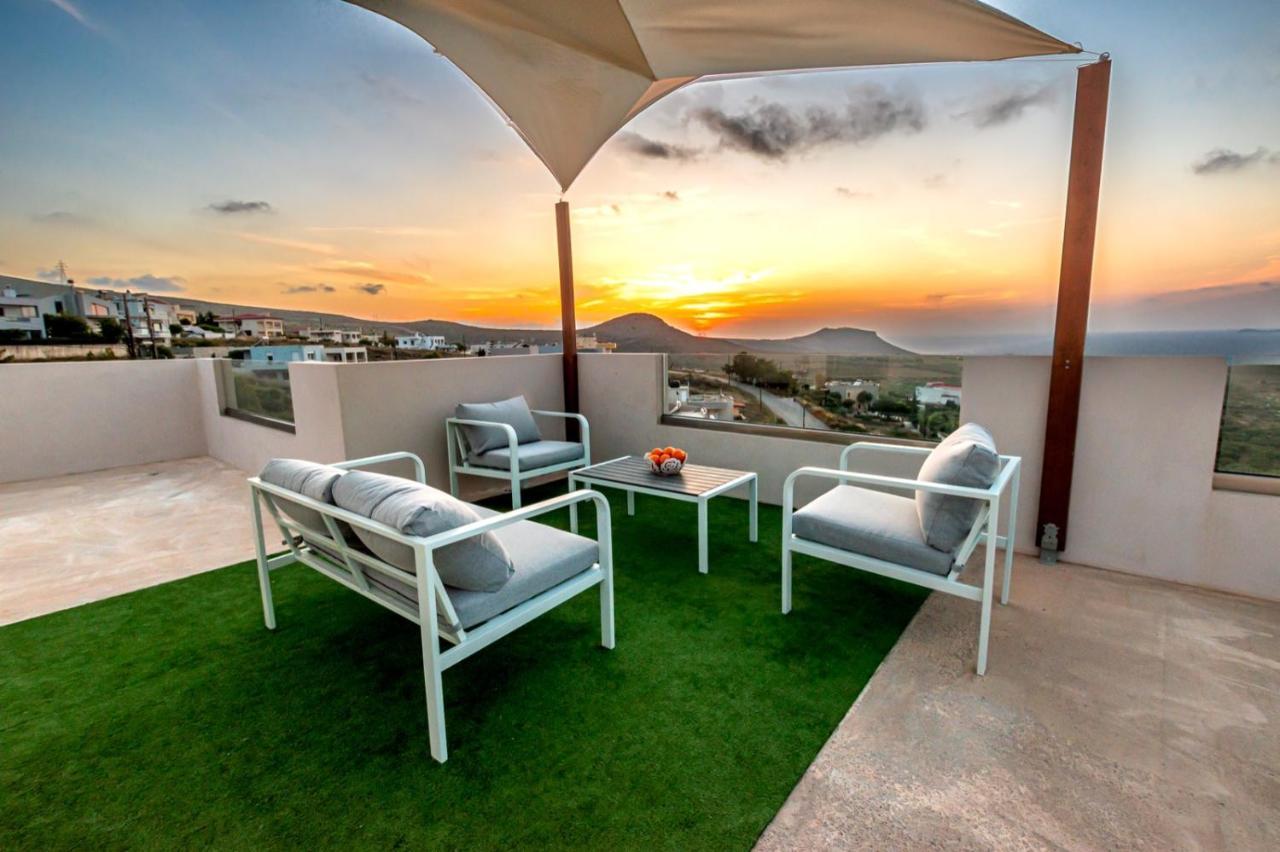 3 Bedroom Villa With Stunning Sea View & Private Parking Elia  Ngoại thất bức ảnh